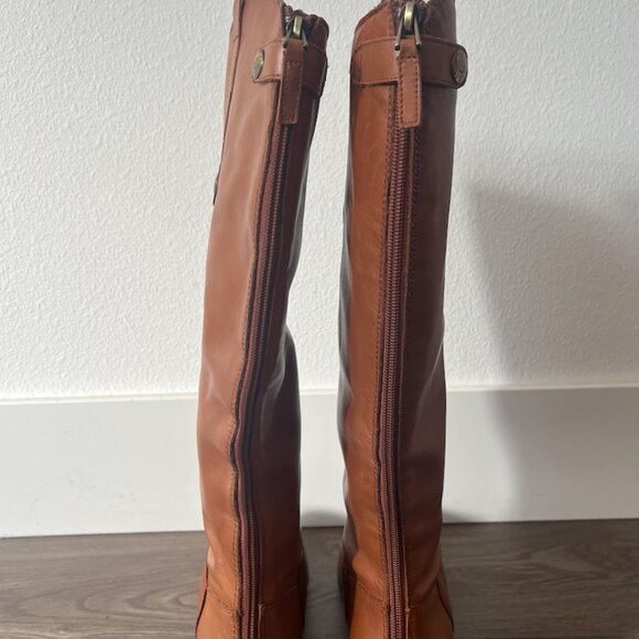 Sam Edelman Penny Boots Whiskey Leather Size 8 (Athletic Fit/Wide Calf) NWOB - Picture 3 of 7